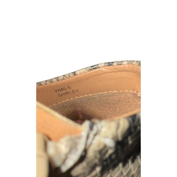 Report Shirley Snake Print Women’s Ankle Booties Sz 8 - Picture 8 of 8